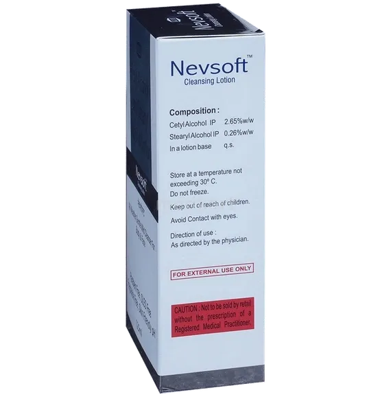 nevsoft cleansing lotion 125 ml